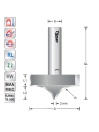 Canneleerfrees BTC3 | Titman Tools