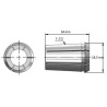 6 mm Collet OZ12A - EOC12A | JVL Tools