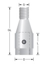Boorhouder M10x1,5 Linksom | Titman Tools