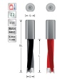  Dowel drill bit  D12  L85  S10 mm Righthand rot. | JVL-Europe