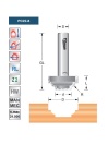 Profiel frees PC22 | Titman Tools
