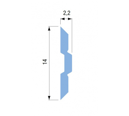 Plannex hobelmesser  HSS Stark L 60mm