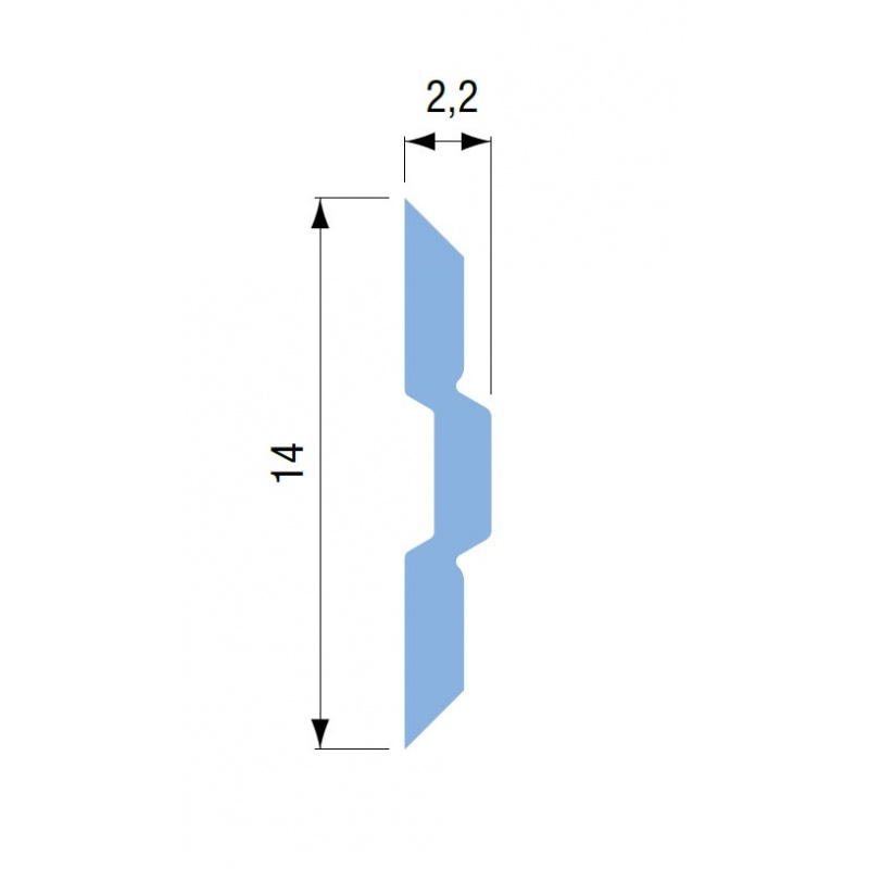 Stark Plannex hobelmesser  HSS Stark L 80mm | JVL-Europe