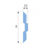 Plannex Planer blade HM Stark L 80mm | Stark