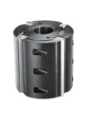 Hobelkopf D125 L100mm aus Stahl Bohrung 40 mm | Stark