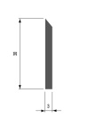 Coltello pialla 210 mm HSS 30 x 3 mm | Stark