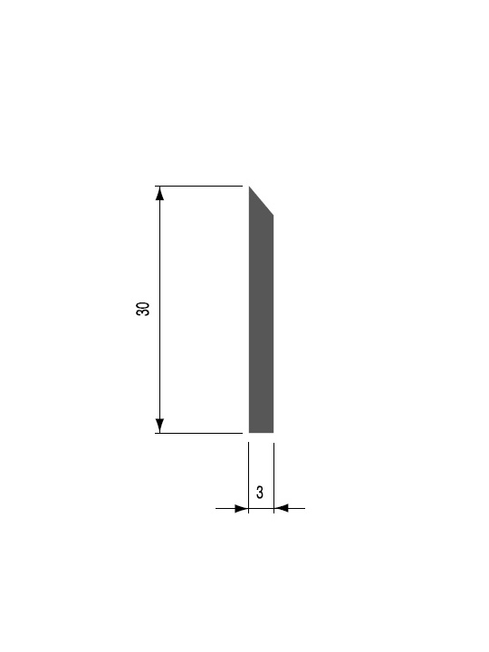 Stark Planer knive 710mm Tungsten carbide tipped 30 x 3 mm | JVL-Europe