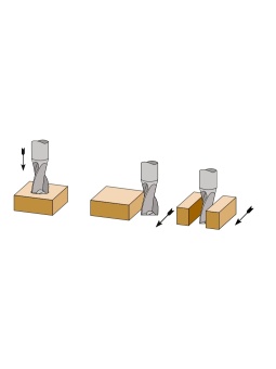 Router bit for Nesting 12x25  S12x40mm