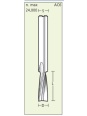 Titman Spiral cutter Positiv for Plastics D10 L25 S10mm | JVL-Europe