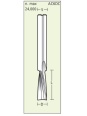 Titman Spiral cutter Negative for Plastics D3 L25 S3mm | JVL-Europe
