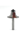 Bevel cutter R12,7  15°  S12mm for solid surface | Titman Tools