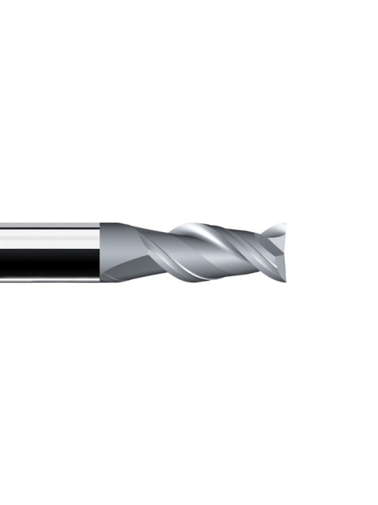 Fresa a spirale AS2 8x80 per alluminio, rame, plastica | Para tooling