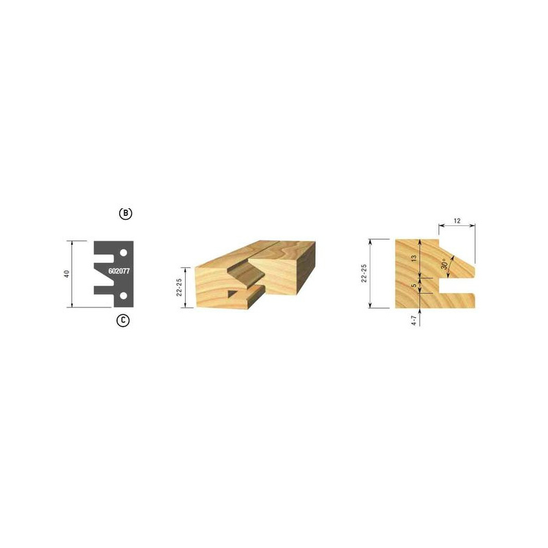 Knive profile C | Stark