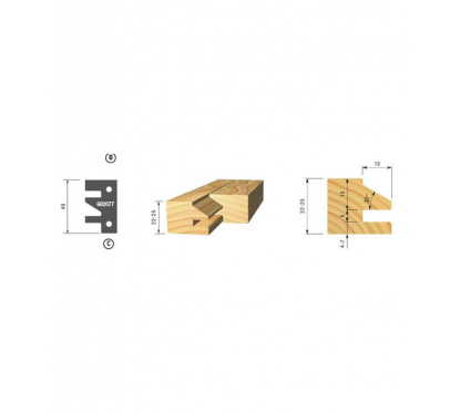 Knive profile C | Stark