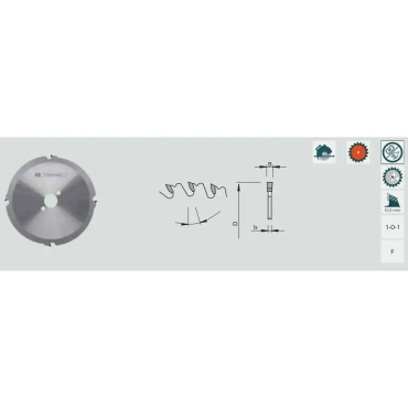 Lame de scie portatives DP 165 x 20 Z6 | Stehle