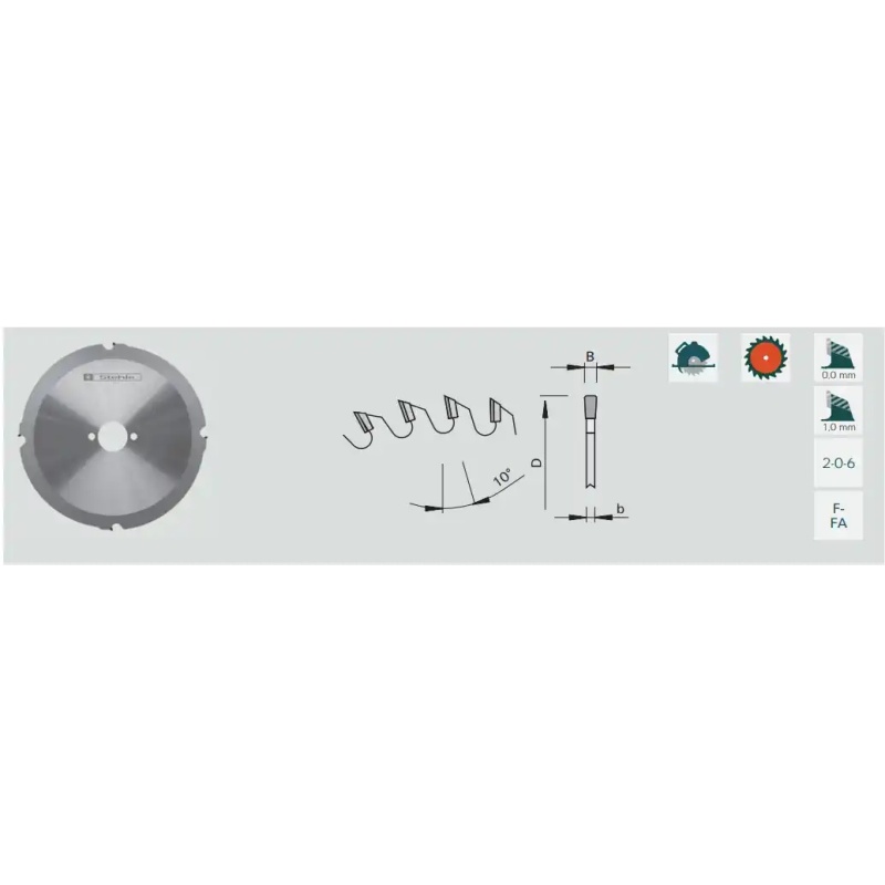 Discos de sierra para máquinas portátiles DP 190 x 30 Z4 | Stehle