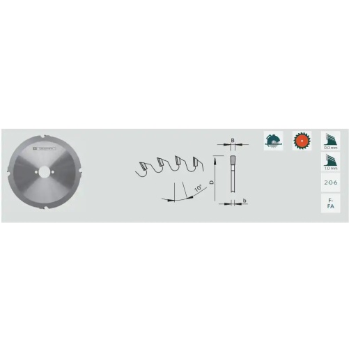 Hand-Kreissägeblat DP - Flachzahn 190 x 30 Z4 | Stehle Hand-Kreissägeblat DP - Flachzahn 190 x 30 Z4 | Stehle
