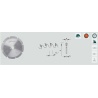 Lames de scie portatives DP 250 x 30 Z6 | Stehle