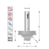 Rounding over cutter R6.3   S6mm | Titman Tools