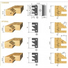 Profile counterprofile cutterhead 120x40 Bore 35mm | Stark