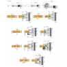 Mes en groef freesset  TH20TM60 asgat 30mm | Stark