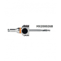 Mandrex MXqs Aufnahmedorn mit HSS-Zentrierbohrer (kurz)  L105mm 6.35mm  MX200026B | Mandrex