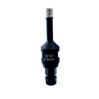 Mandrex DryXcut diamantboor 8mm met One click adapter MHD2Q008B
