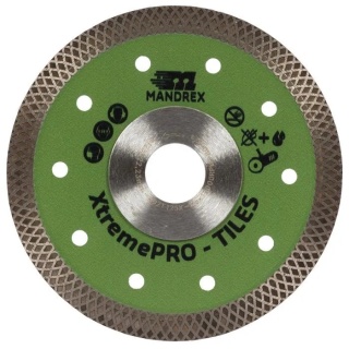 Mandrex xtremepro diamant zaagblad 125MM - MDZT125X | Mandrex