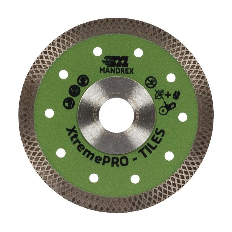 Mandrex xtremepro Diamantsägeblatt 125MM - MDZT125X | Mandrex