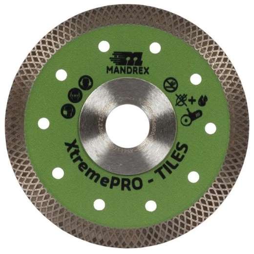 Hoja de sierra de diamante Mandrex xtremepro de 125 mm - MDZT125X | Mandrex Hoja de sierra de diamante Mandrex xtremepro de 125 mm - MDZT125X | Mandrex