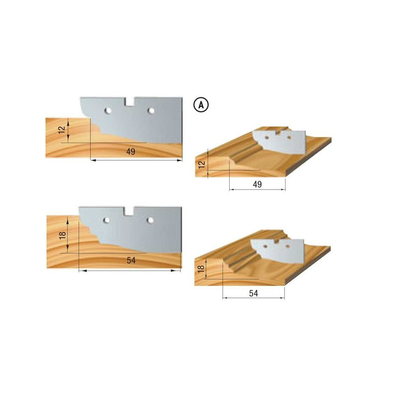 Stark Profil A wendeplatte 601424 | Stark