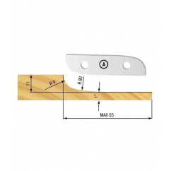 Stark Mes 50x12.5 Profiel A | Stark