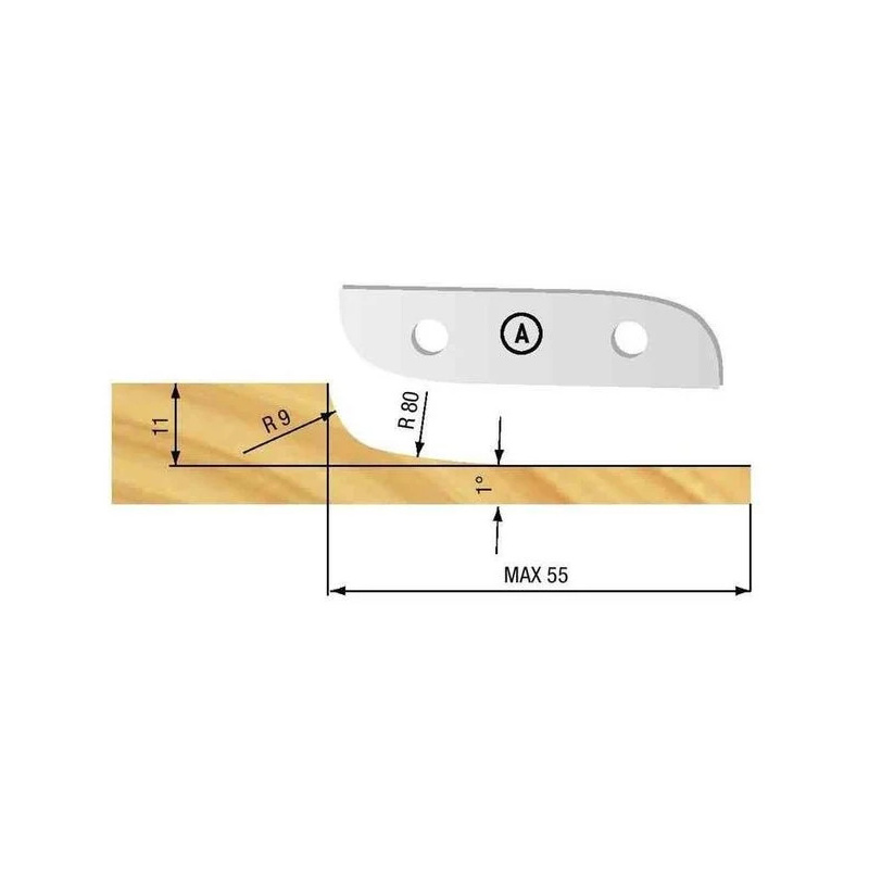 Stark Knive 50X12.5 Profile A | Stark