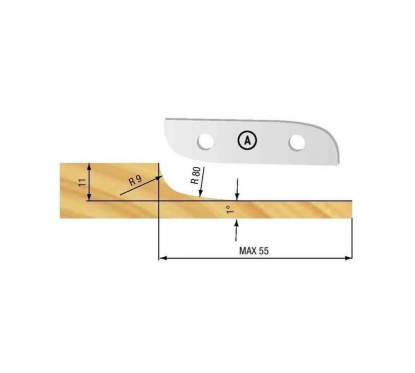 Stark Knive 50X12.5 Profile A | Stark Stark Knive 50X12.5 Profile A | Stark