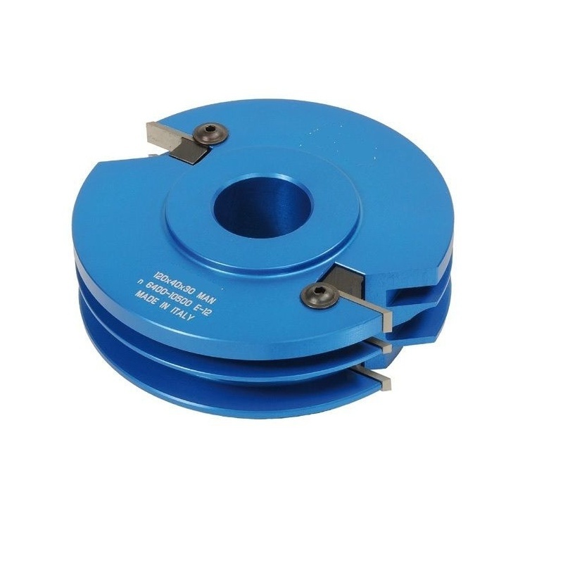 Profile counterprofile cutterhead 120x40 Bore 30mm