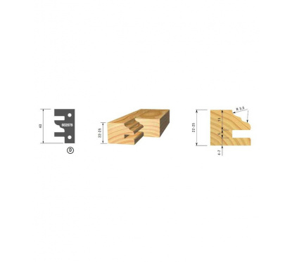 Perfil de cuchillo D | Stark Perfil de cuchillo D | Stark