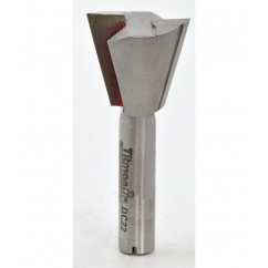 Dovetail router bit 22x20 15°  S8mm | Titman Tools