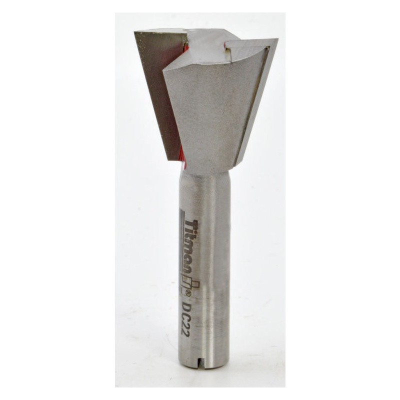 Fresa a coda di rondine 22x20 15° S8mm | Titman Tools
