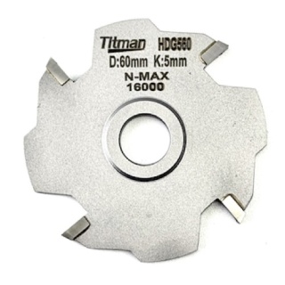 Nutsägen D60 L5 mit Bohrung 12 mm