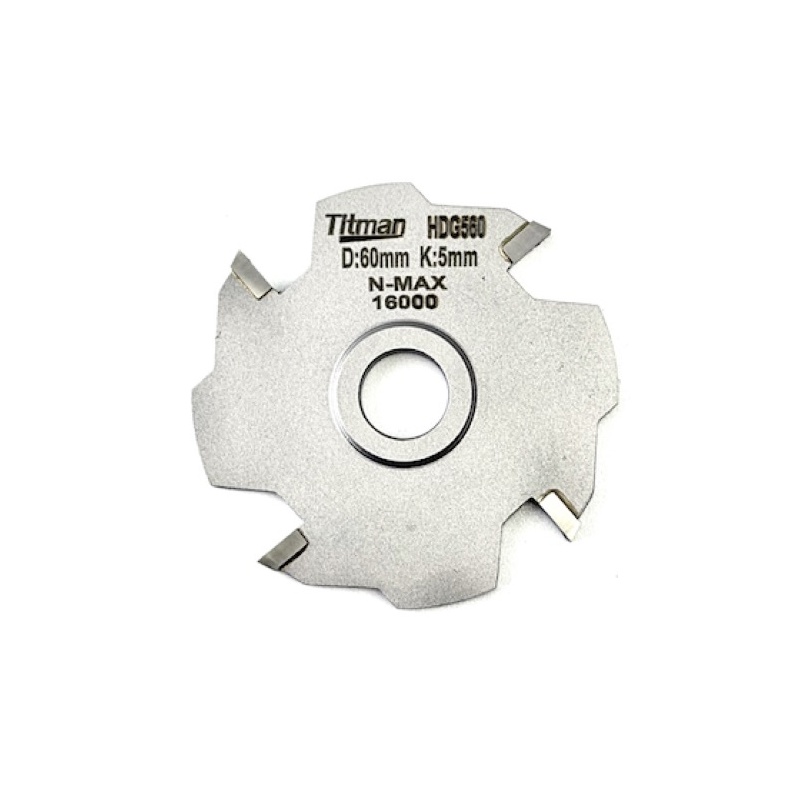 Scanalatrice D60 L5 con foro 12 mm