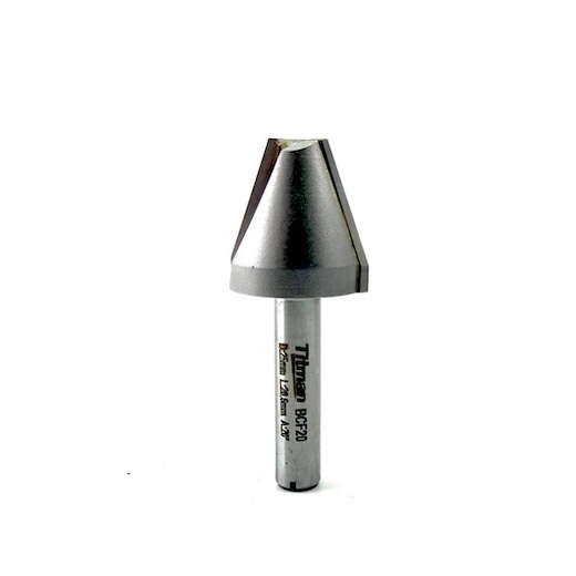 Fresa per smussi 20° S8mm con tagliente forante