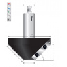 Wisselmes fasefrees Schacht 25 mm | Titman Tools