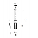 PCD Diamond grooving cutter Z1 Negative   8mm L15 S8mm | JVL Tools