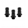 MXqs ONE-KLICK-Adapter für alle Arten von Bi-Metall und Mehrzweck-Lochsägen 14 - 30 mm 3 Stück | Mandrex