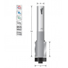Bearing guide trimmer Z2 for solid surface D19 S12mm | Titman Tools