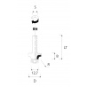 Diamant PKD afrondfrees  R3   S8mm | JVL Tools