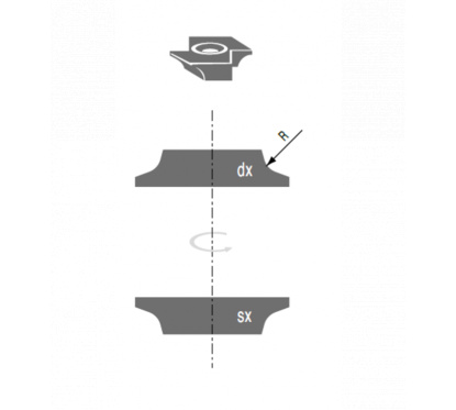Wendeplatte R3 (DX) | Stark Wendeplatte R3 (DX) | Stark