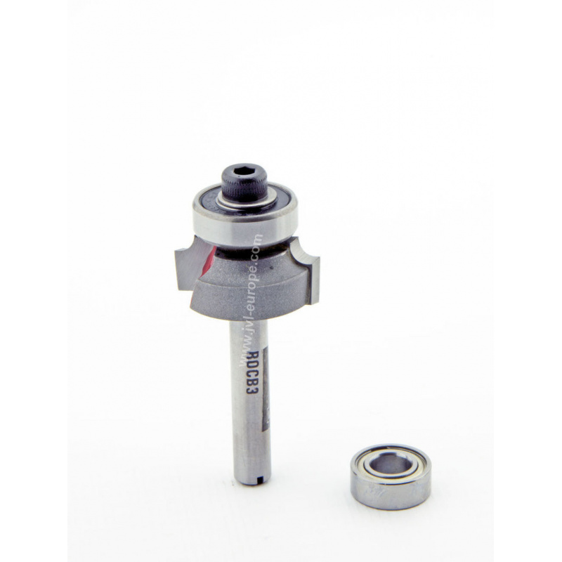 Afrondfrees R3  S6mm | Titman Tools