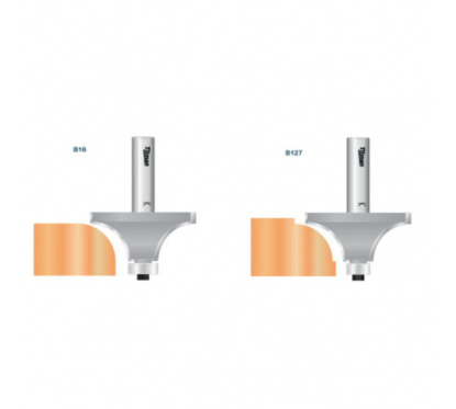 Rounding over bit  R5  S6mm | Titman Tools