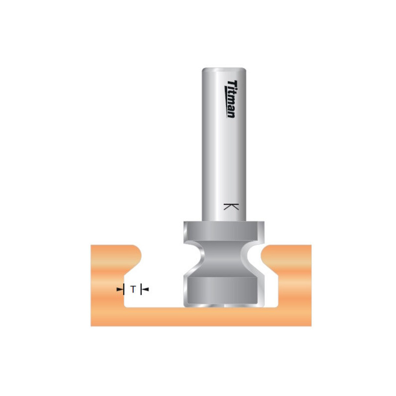 Handgreepfrees D22  R1(3)  R2(1)  S12mm   FPC22-12 | Titman Tools